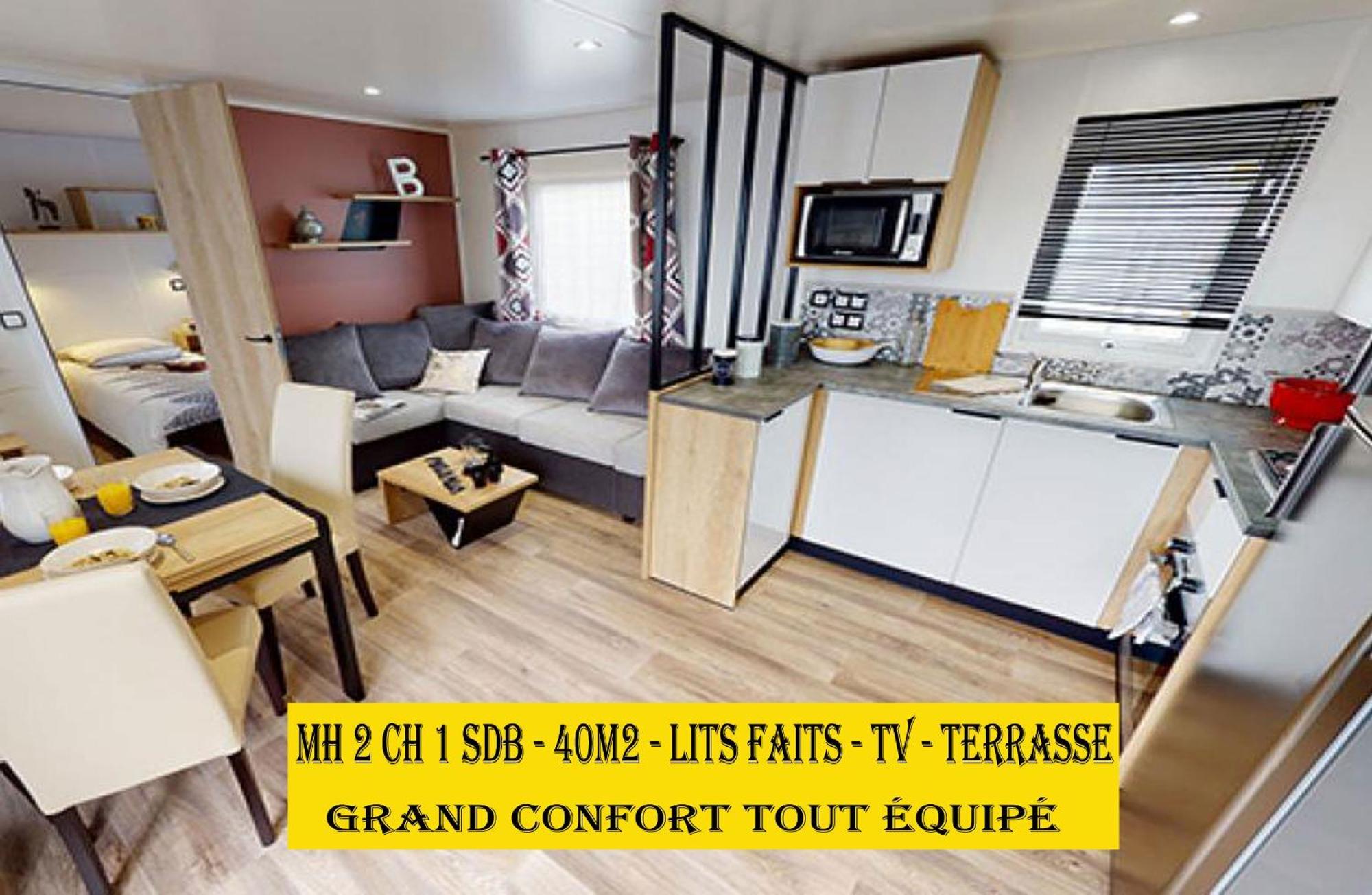 Mh6Pers-2Ch-1Sdb-Lits Faits-40M2-Terrasse-Tv--Grand Confort-Empl Calme-Kerlann Pont-Aven Exteriér fotografie